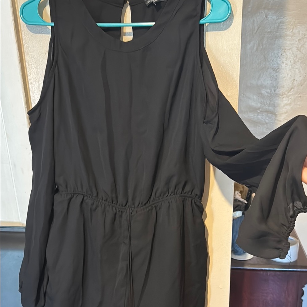 Shinestar Classic Black shorts dress